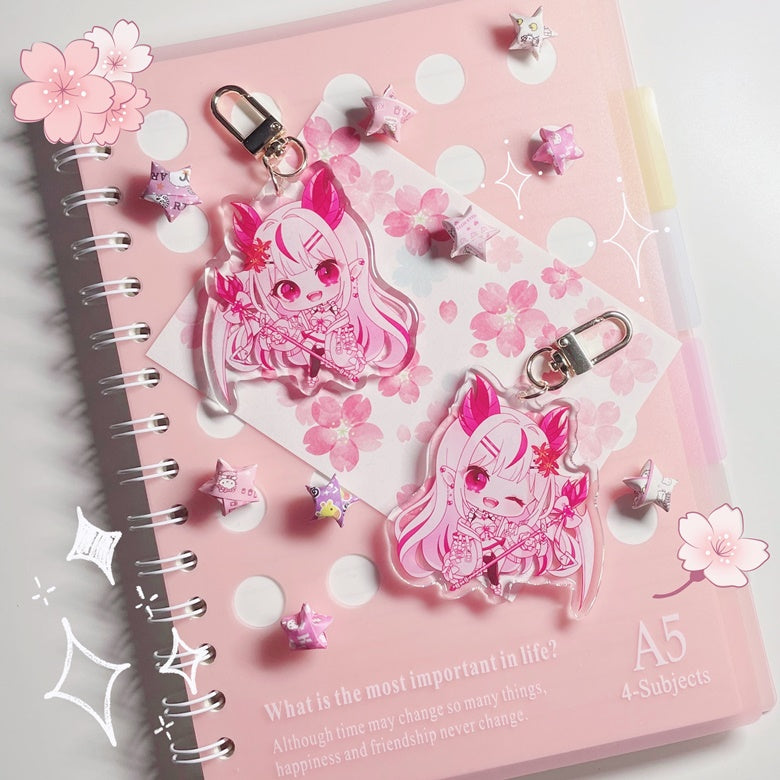 Yumi Acrylic Charm