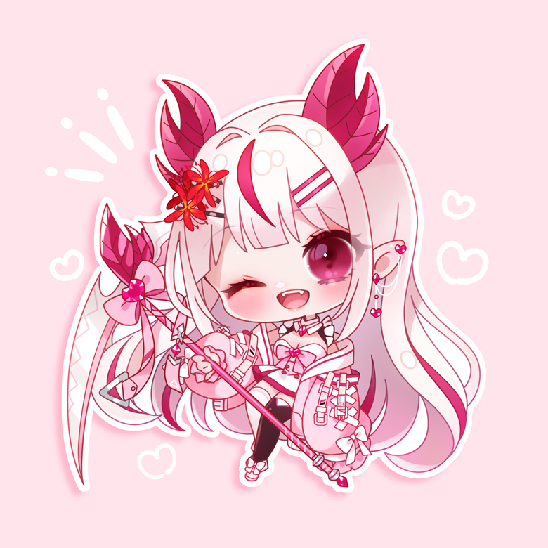 Yumi Acrylic Charm