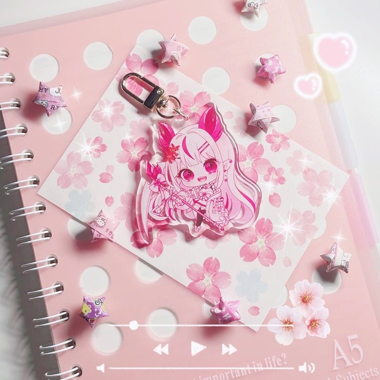 Yumi Acrylic Charm